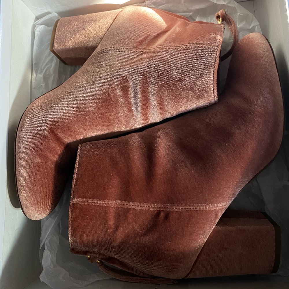Steve Madden Velvet Booties